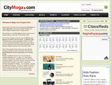Tablet Screenshot of citymoga.com
